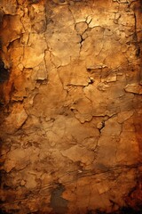 Canvas Print - Old cracked wall background photo, AI