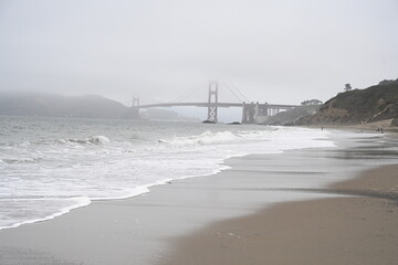 Canvas Print - Golden Gate Bridge in San Francisco, USA