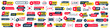 © top dog - Live streaming badge collection. Live broadcasting icons. Buttons for broadcasting, live stream, online webinar