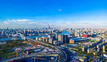 Urban Environment Of Shanghai World Expo Exhibition Center, China