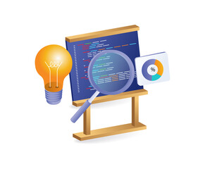 programmer language analysis concept board