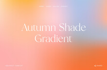 Trendy Gradient Warmth Autumn Fluid Wave Background, Colorful Abstract Liquid. Orange And Blue Design Wallpaper For Banner, Poster, Cover, Flyer, Presentation, Advertising, Landing Page