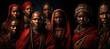 Maasai Tribe - Known for their distinctive clothing and culture,Generated with AI