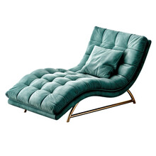 Chaise Lounge Isolated On Transparent Background