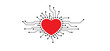 © MarkRademaker - Love, heart date, Dating cloud, It's a match. Circuit board or electronic motherboard. lines and dots connect. Vector Matching technology data. Online dating concept. Valentine, valentines day.