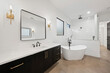 © Allison - a luxury white bathroom