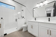 © Allison - a luxury white bathroom