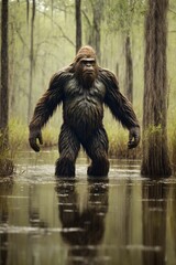 bigfoot in swamp 2