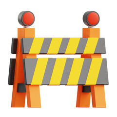 3D Construction Barrier