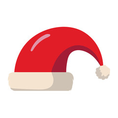 Sticker - christmas hat illustration