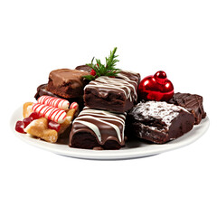 Wall Mural - festive chocolate cake