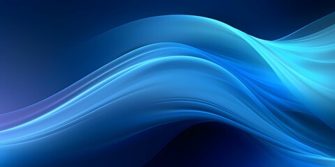 Wall Mural - Modern and Abstract Wave Background with Technology and Science Concept