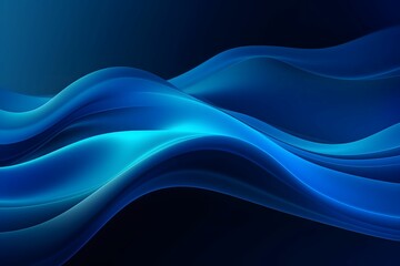 Wall Mural - Modern and Abstract Wave Background with Technology and Science Concept