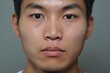 © Lumina Frame - Oily and fair skin, wide pores of Southeast Asian, Myanmar or Korean adult young man, Generative AI
