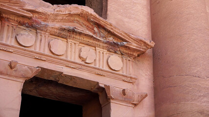 Wall Mural - The Urn Tomb in the ancient city of Petra, Jordan.