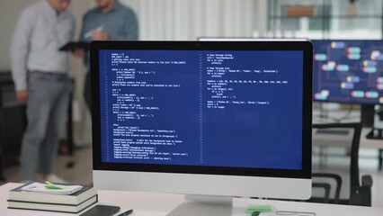 smart ai cyber bot autocode deep tech tools help write prompt auto code text screen. group it team p