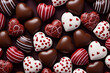 © Tetiana - Generative AI picture of delicious and sweet chocolates perfect for valentines day