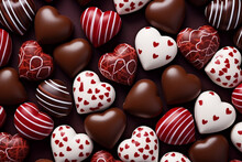 Generative AI Picture Of Delicious And Sweet Chocolates Perfect For Valentines Day