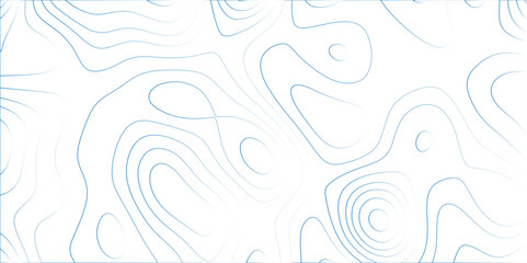 Abstract white background with gradient color Topographic line map pattern. Contour elevation topographic and textured Background Modern design with White background with topographic wavy patte.