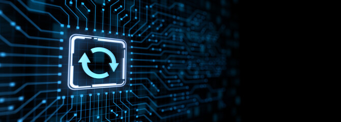 Update upgrade system application version sing on virtual screen.
