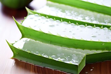 Sticker - Aloe Vera is a beneficial herbal remedy for skin and hair