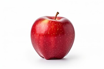 Wall Mural - Apple isolated on white with full depth of field clipping path provided