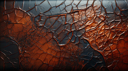 Poster - Old leather texture.