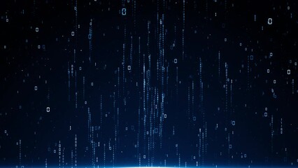 Business corporate abstract particles digital technology clean presentation broadcast background loop