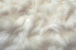 White sheepskin textile plaid viewed from above Cozy and warm backdrop
