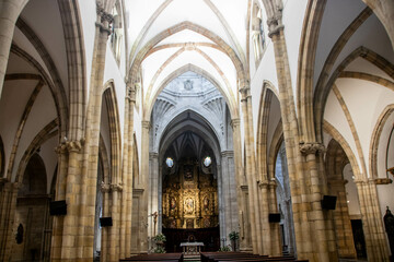 Sticker - Cathedral Basilica of Santander in Spain