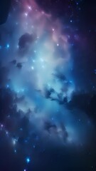 Wall Mural - the ethereal beauty of cosmic dust is unveiled in a stunning capture, revealing delicate tendrils of