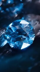 Wall Mural - a blue supergiant, with its size and luminosity, appears as a celestial gemstone embedded within the