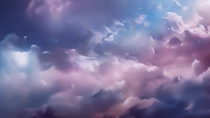 Wall Mural - a breathtaking view captures the interplanetary dust cloud in a range of hues, from soft pinks to de