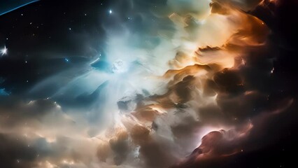 Wall Mural - space of space