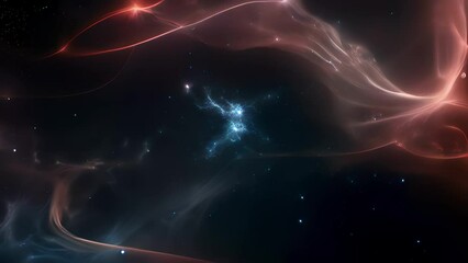 Wall Mural - a breathtaking view of the cosmic web unravels within this image, as celestial objects appear to be 