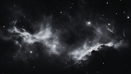 Wall Mural - Starry night in a celestial galaxy, revealing the wonders of space.