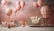 Backdrop for newborn photo studio, room background for children photography