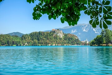 Summer time and a lake looks gorgeous