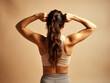 © ArtShop - Back view of an athletic woman