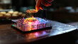 © Nick Freund - Neues Zeitalter der 3D-Modellierung Handbearbeitete Querformat als Banner, ai generativ