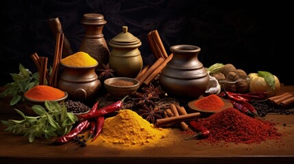 Leinwandbilder - Seasonings Kitchen addition