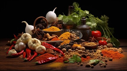 Leinwandbilder - Seasonings Kitchen addition