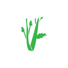 Canvas Print - Celery logo icon