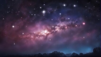 Wall Mural - cosmic universe with stars professional shot high quality resolution