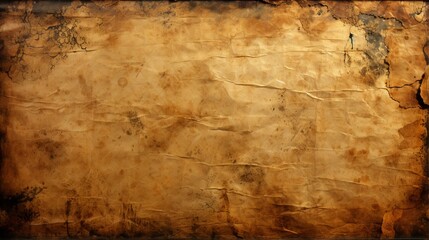 Poster - Ancient Scroll Parchment Paper Background