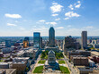 Indianapolis Downtown Skyline Aerial
