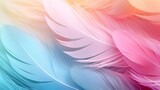 Fototapeta Most - pastel colour feather abstract background