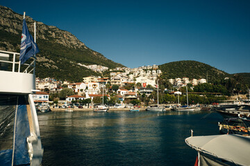Wall Mural - The harbour at Kas or Kash on the Mediterranean coast of Turkey - may 2023