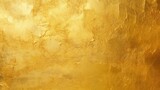 Fototapeta Do akwarium - Shiny yellow gold foil texture for background.