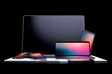 Materials for synthesizing the screens of notebook computers and smartphones, Generative AI